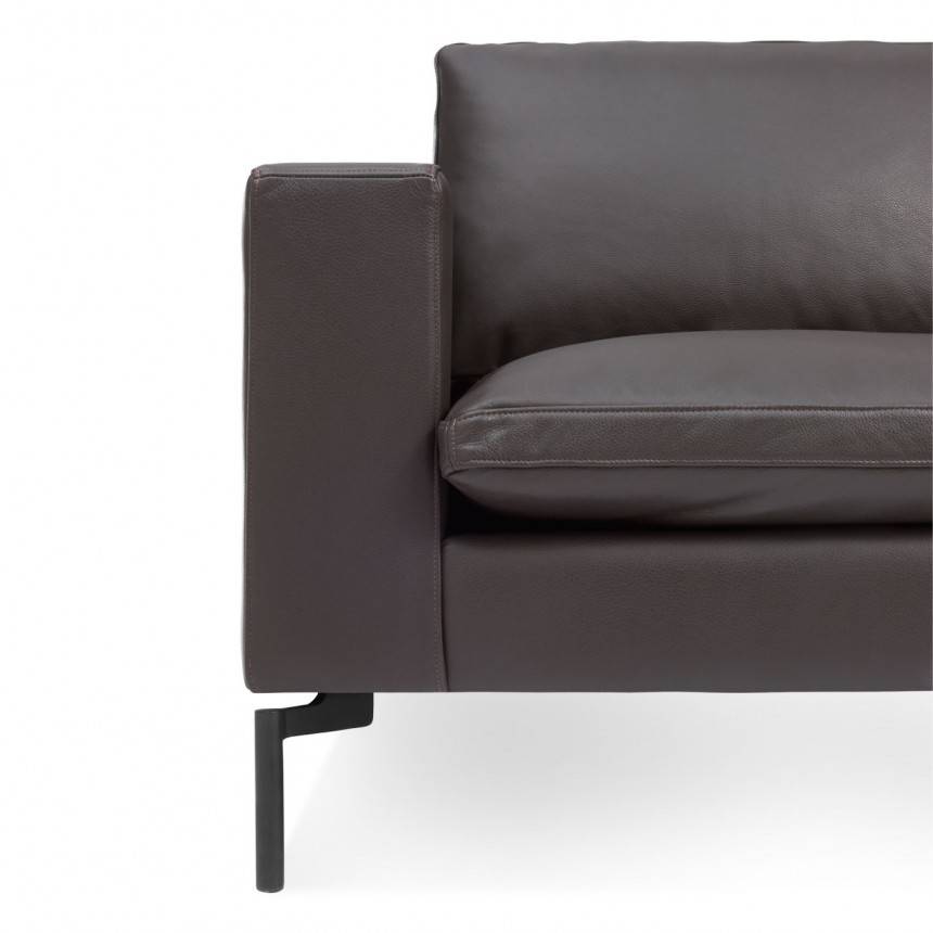 Blu Dot New Standard Right Sectional Sofa Leather