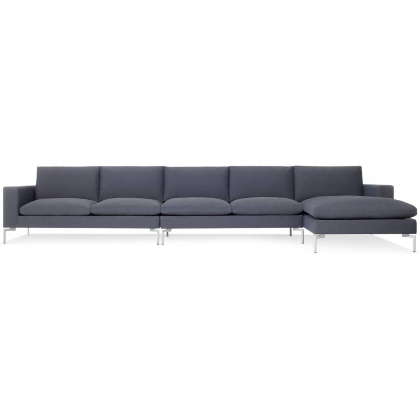 Blu Dot New Standard Right Sectional Sofa Fabric