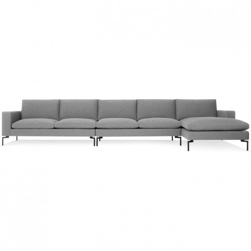 Blu Dot New Standard Right Sectional Sofa Fabric