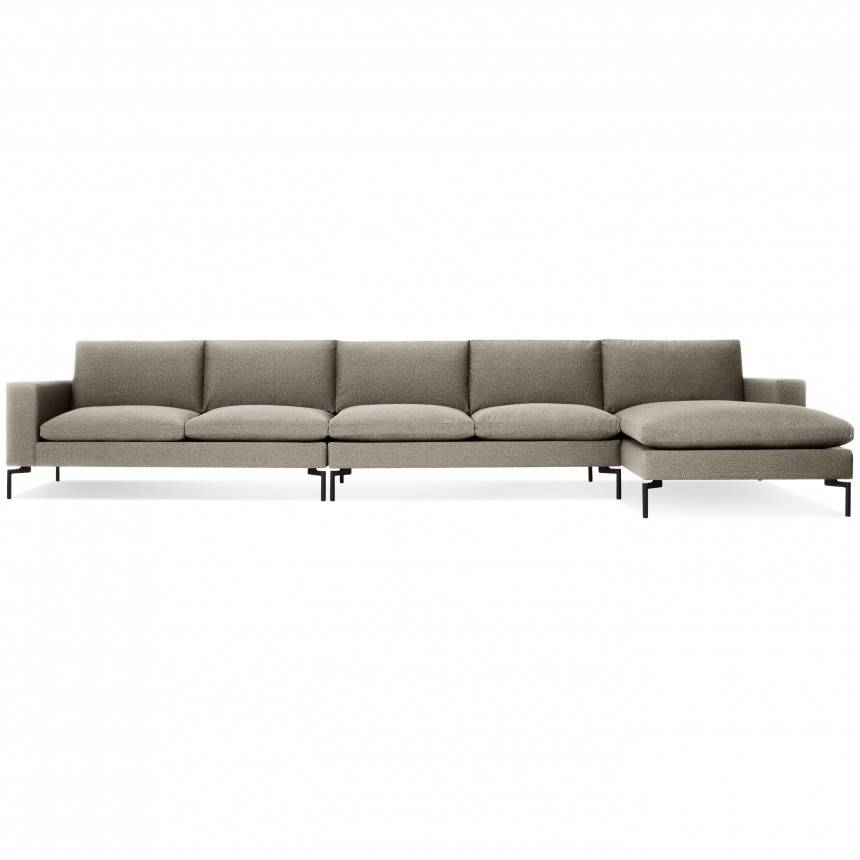 Blu Dot New Standard Right Sectional Sofa Fabric