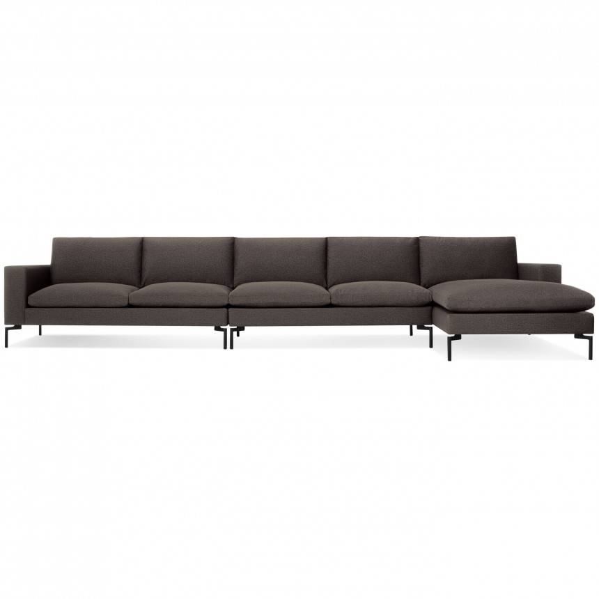 Blu Dot New Standard Right Sectional Sofa Fabric