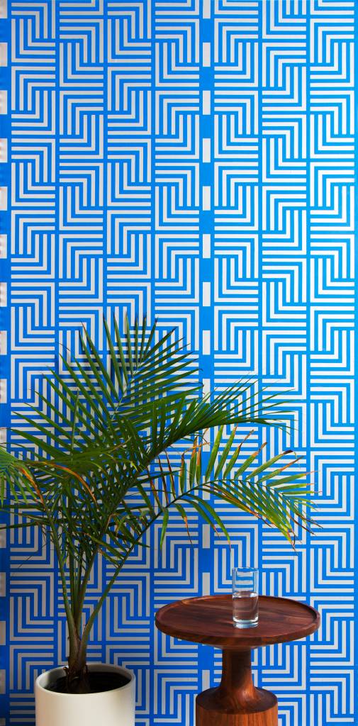 New Hat Blue Nile Wallpaper (27” x 30 ft. Roll) Cobalt