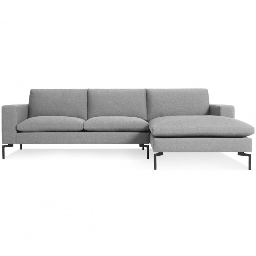 Blu Dot New Standard Sofa W/ Right Arm Chaise Fabric