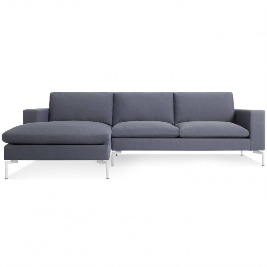 Blu Dot New Standard Sofa W/ Left Arm Chaise Fabric