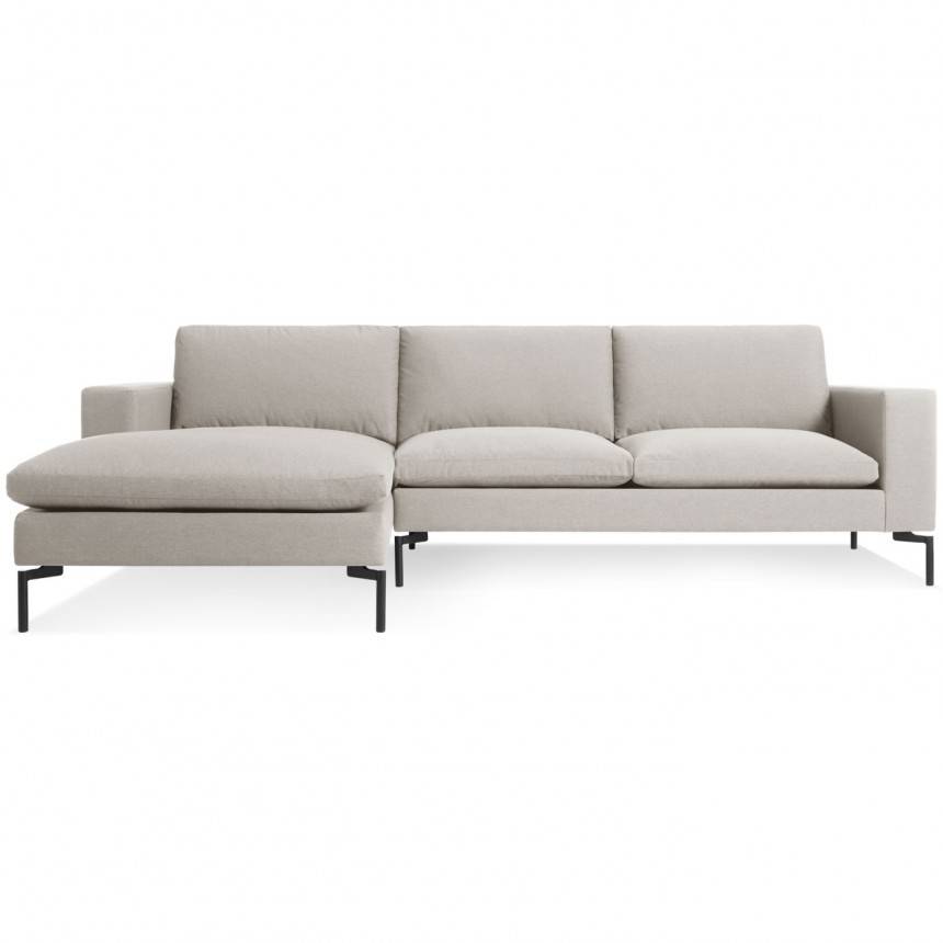 Blu Dot New Standard Sofa W/ Left Arm Chaise Fabric
