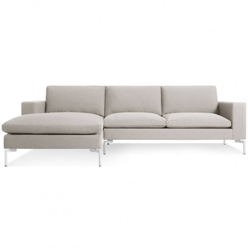 Blu Dot New Standard Sofa W/ Left Arm Chaise Fabric