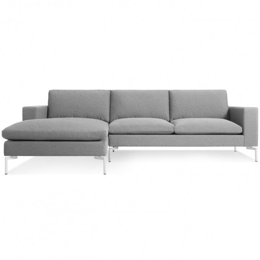 Blu Dot New Standard Sofa W/ Left Arm Chaise Fabric