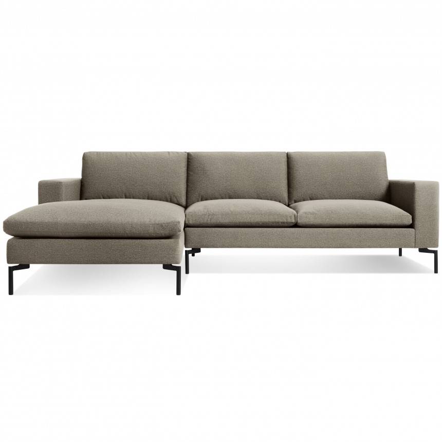 Blu Dot New Standard Sofa W/ Left Arm Chaise Fabric