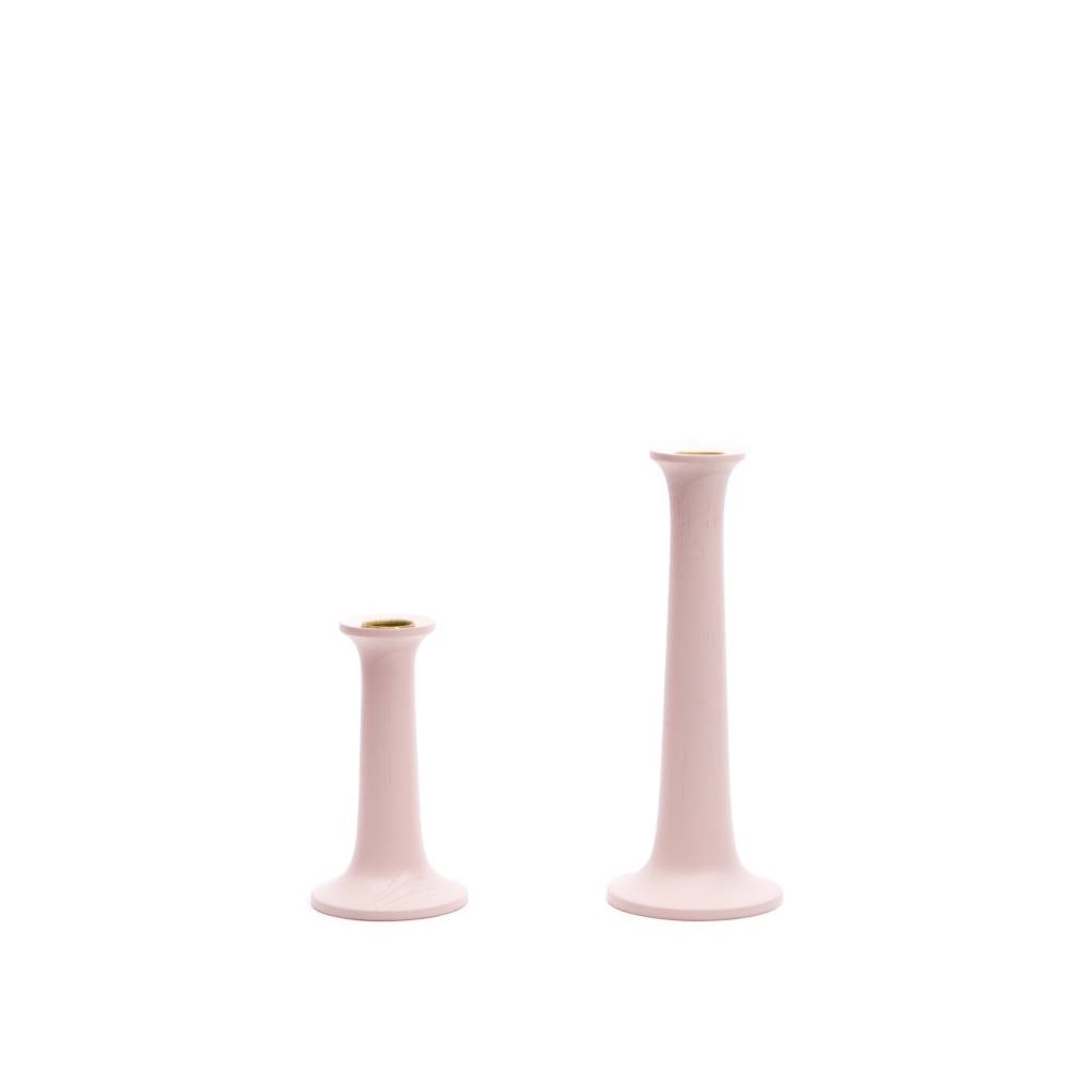 Hawkins NY Simple Wood Candle Holder