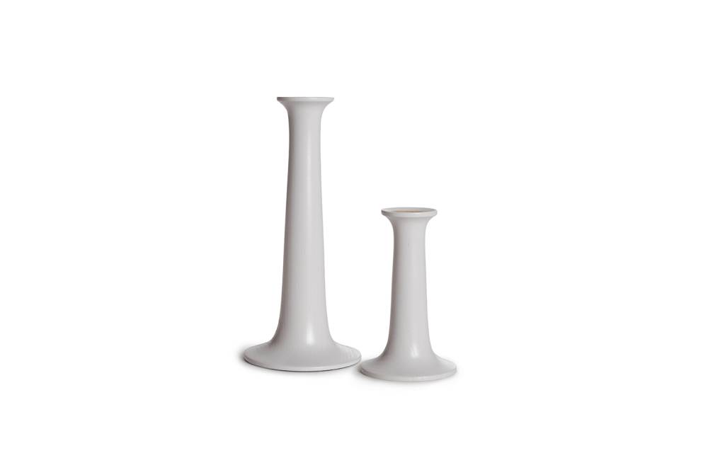 Hawkins NY Simple Wood Candle Holder
