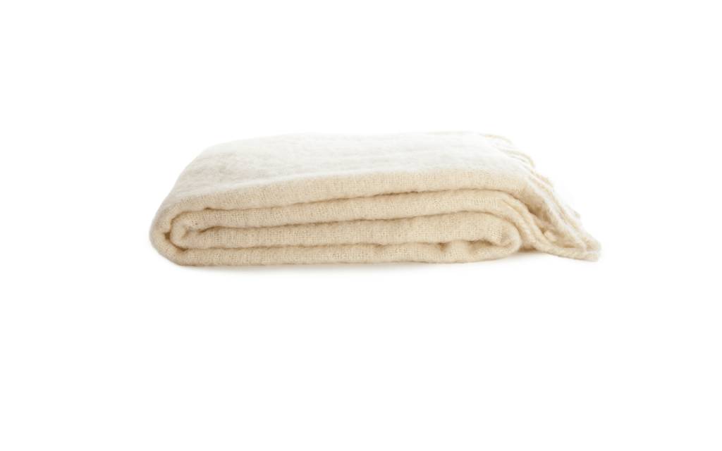 Hawkins NY Simple Mohair Throw