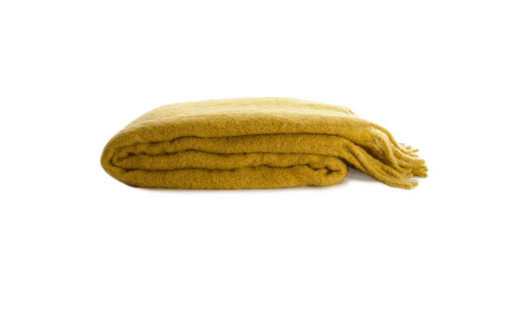 Hawkins NY Simple Mohair Throw