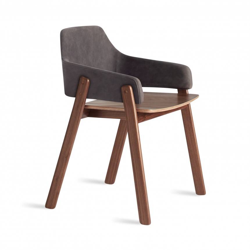 Blu Dot Clutch Leather Chair