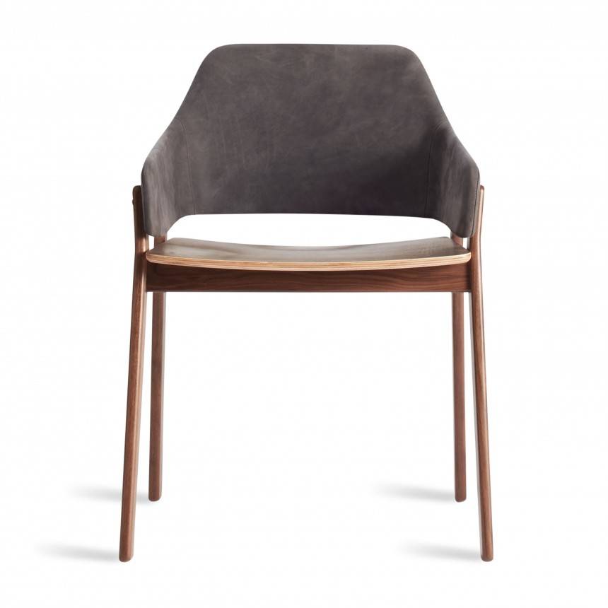 Blu Dot Clutch Leather Chair