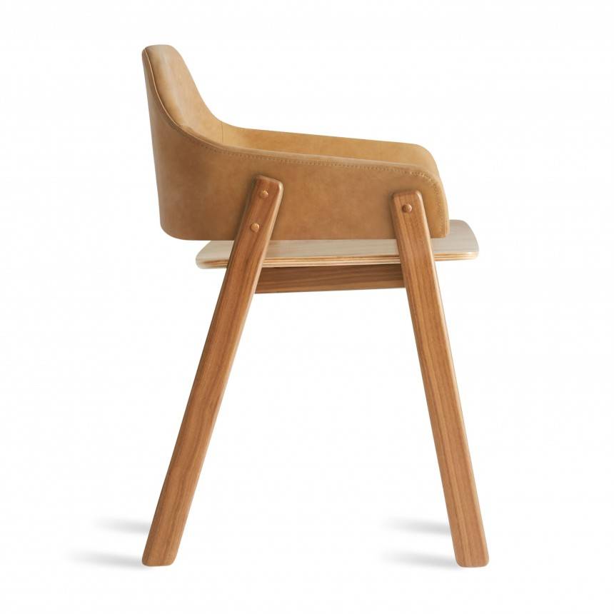 Blu Dot Clutch Leather Chair