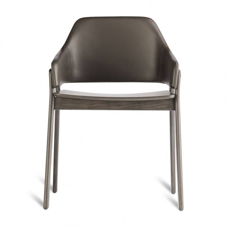 Blu Dot Clutch Leather Chair