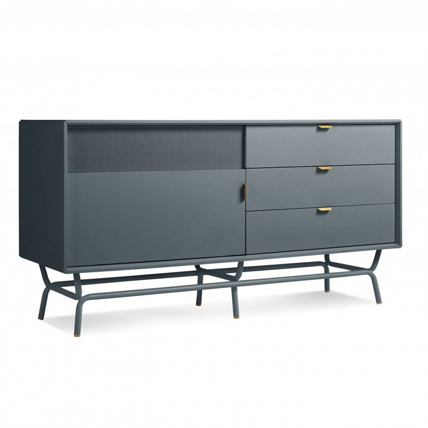 Blu Dot Dang 1 Door/3 Drawer Console