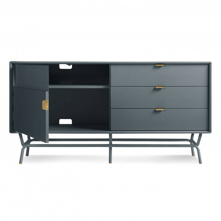 Blu Dot Dang 1 Door/3 Drawer Console