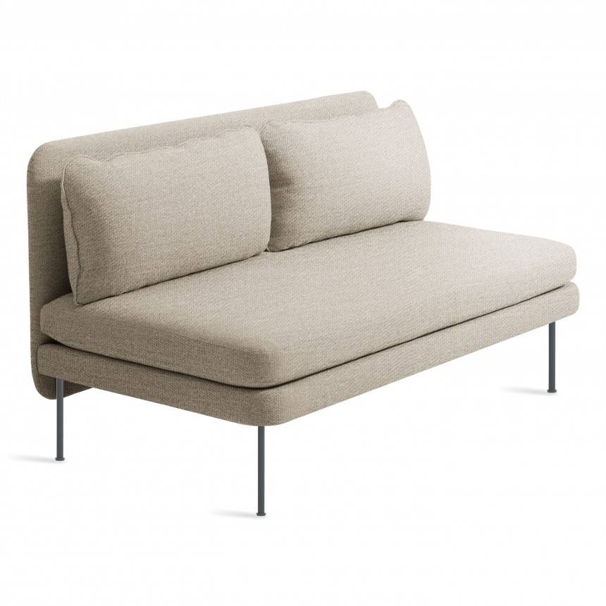 Blu Dot Bloke 60" Armless Sofa