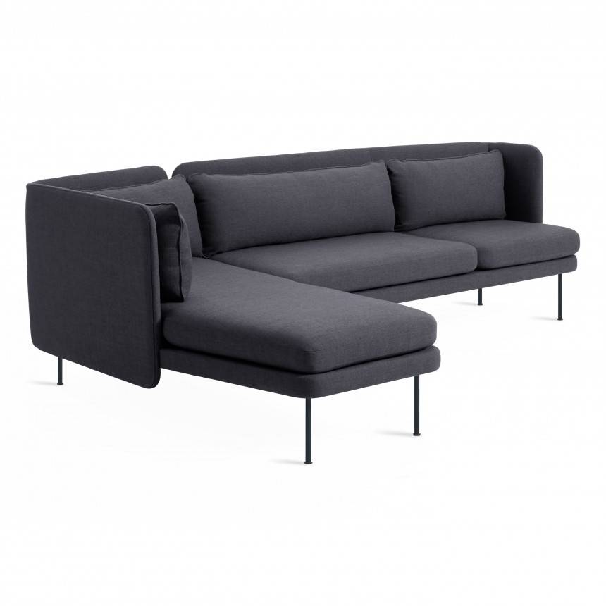 Blu Dot Bloke Sofa with Left Arm Chaise