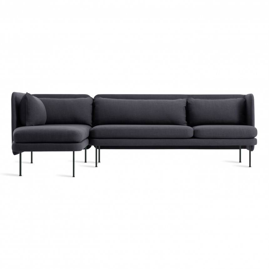 Blu Dot Bloke Sofa with Left Arm Chaise
