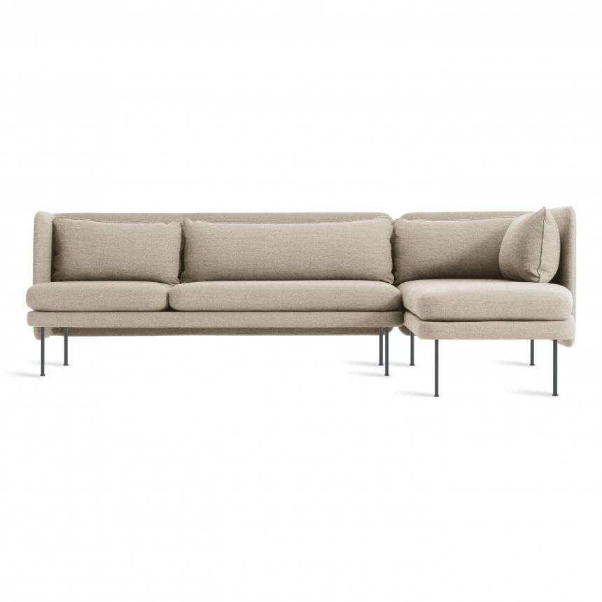 Blu Dot Bloke Sofa with Right Arm Chaise