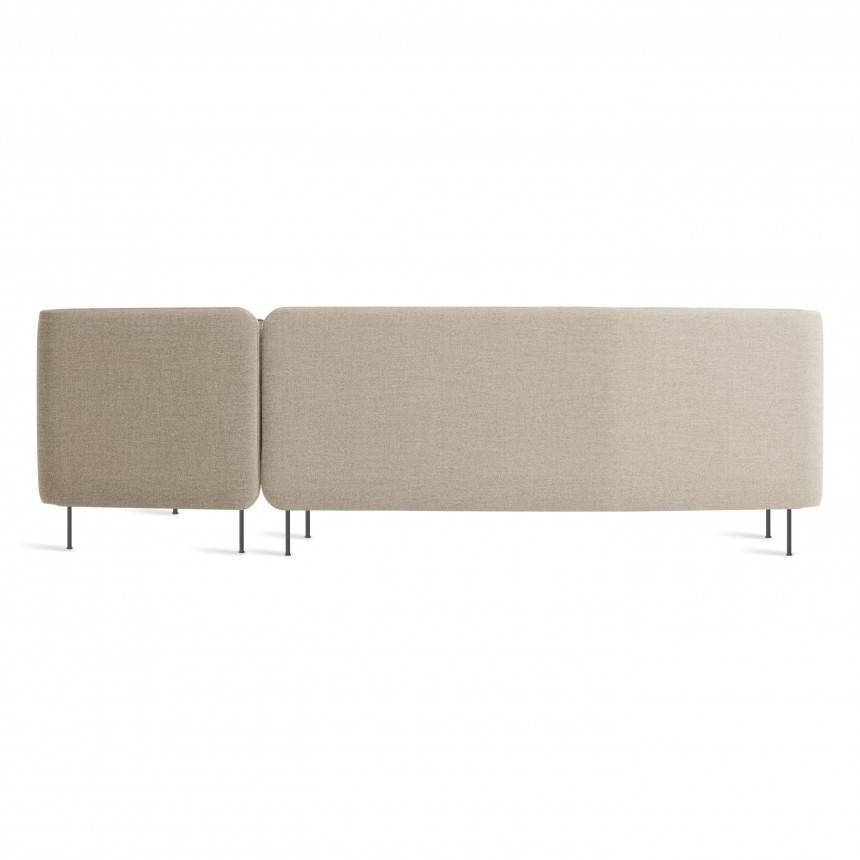 Blu Dot Bloke Sofa with Right Arm Chaise