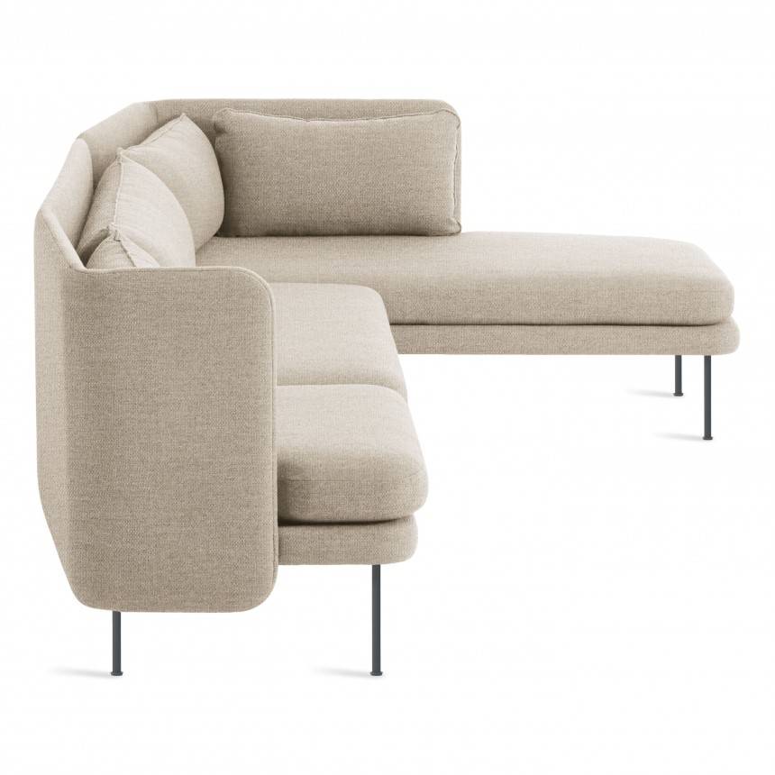 Blu Dot Bloke Sofa with Right Arm Chaise