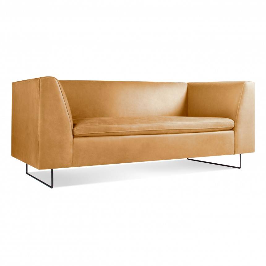 Blu Dot Bonnie Leather Sofa