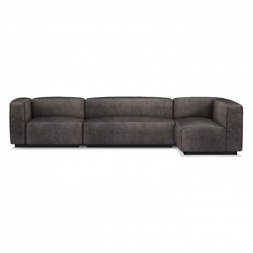 Blu Dot Cleon Leather Sectional