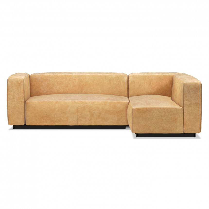 Blu Dot Cleon Leather Sectional