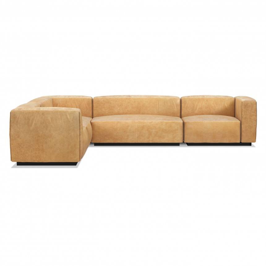Blu Dot Cleon Leather Sectional
