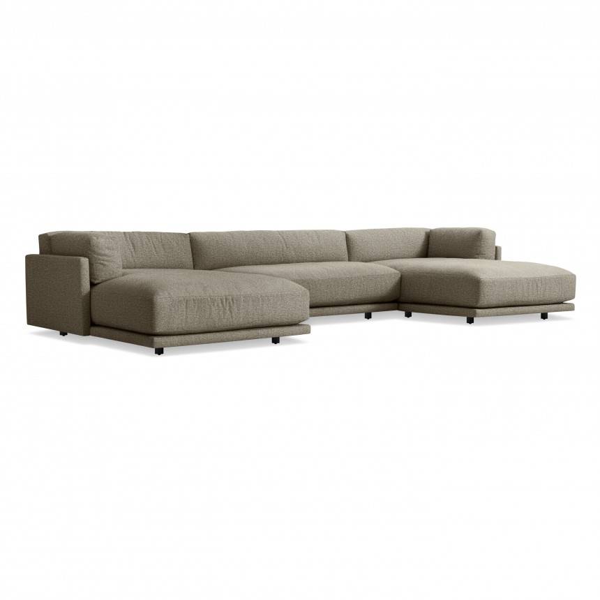 Blu Dot Sunday U-Shaped Sectional Sofa