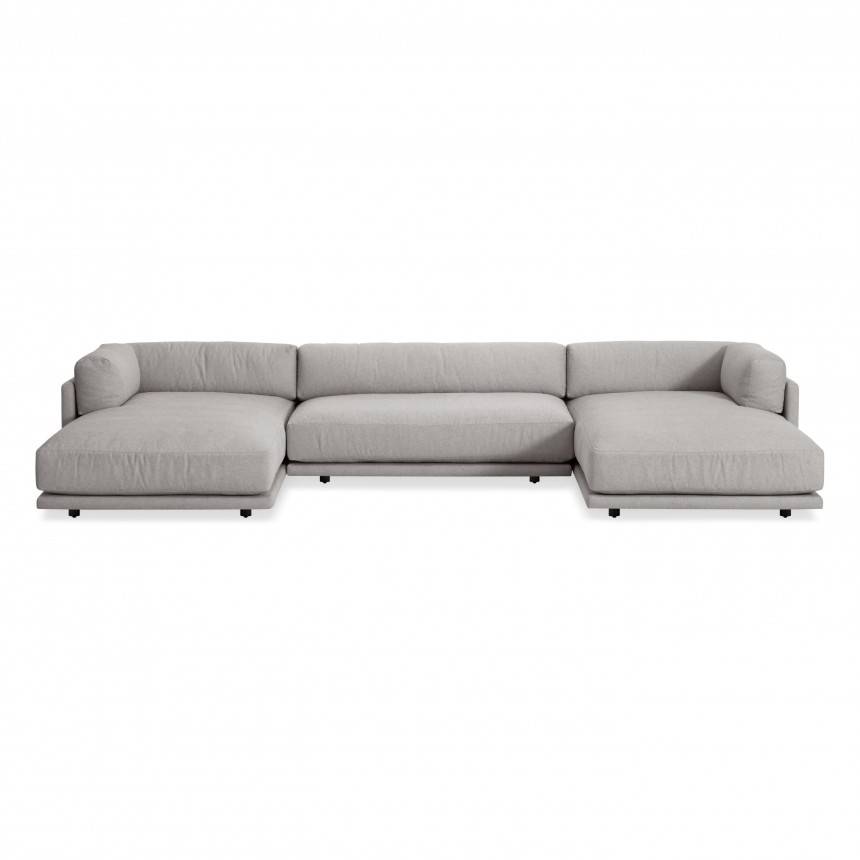 Blu Dot Sunday U-Shaped Sectional Sofa