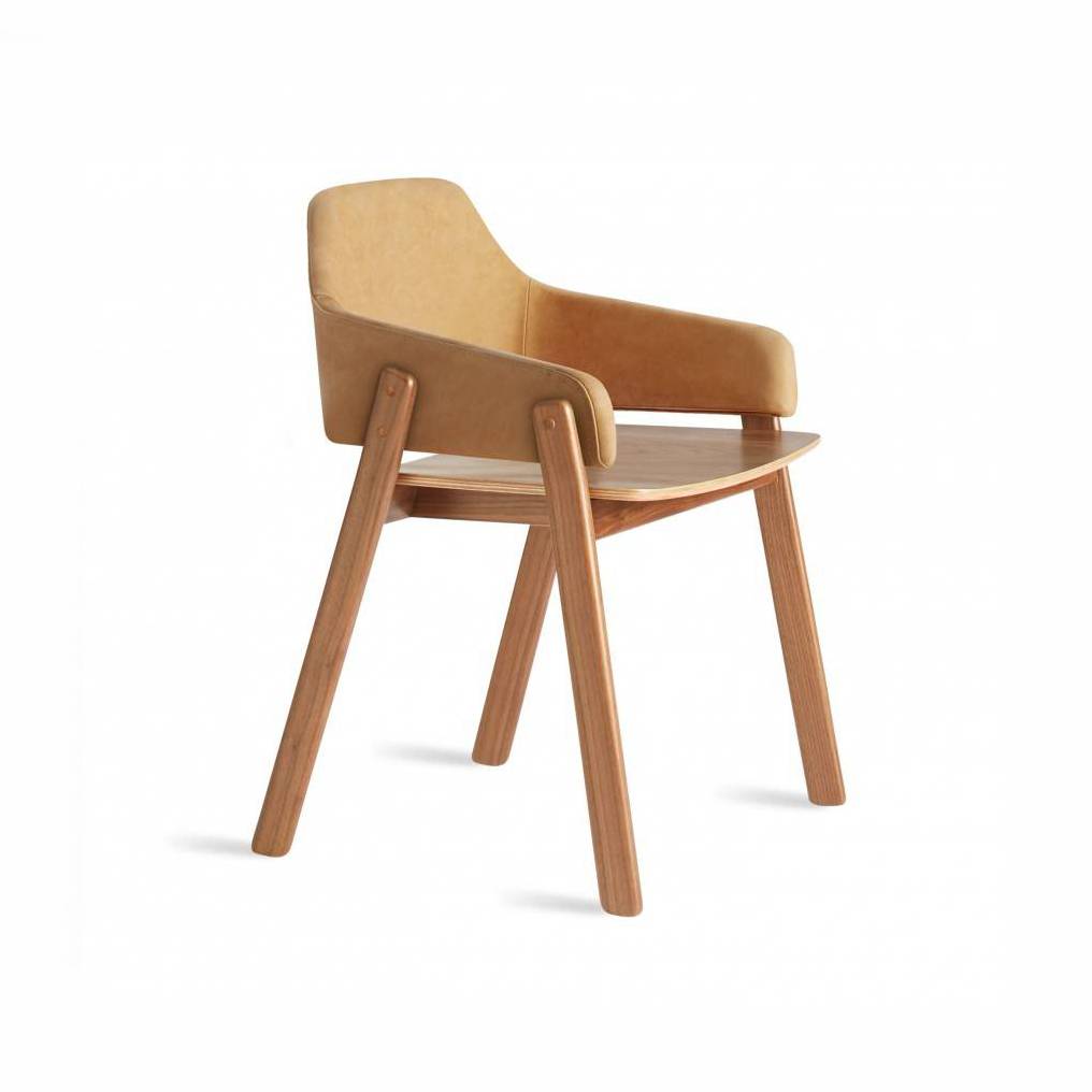 Blu Dot Clutch Leather Chair