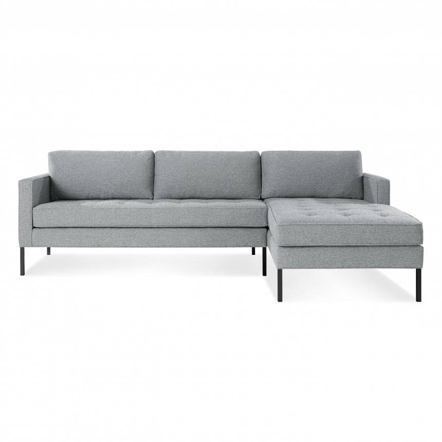 Blu Dot Paramount Sofa with Right Arm Chaise