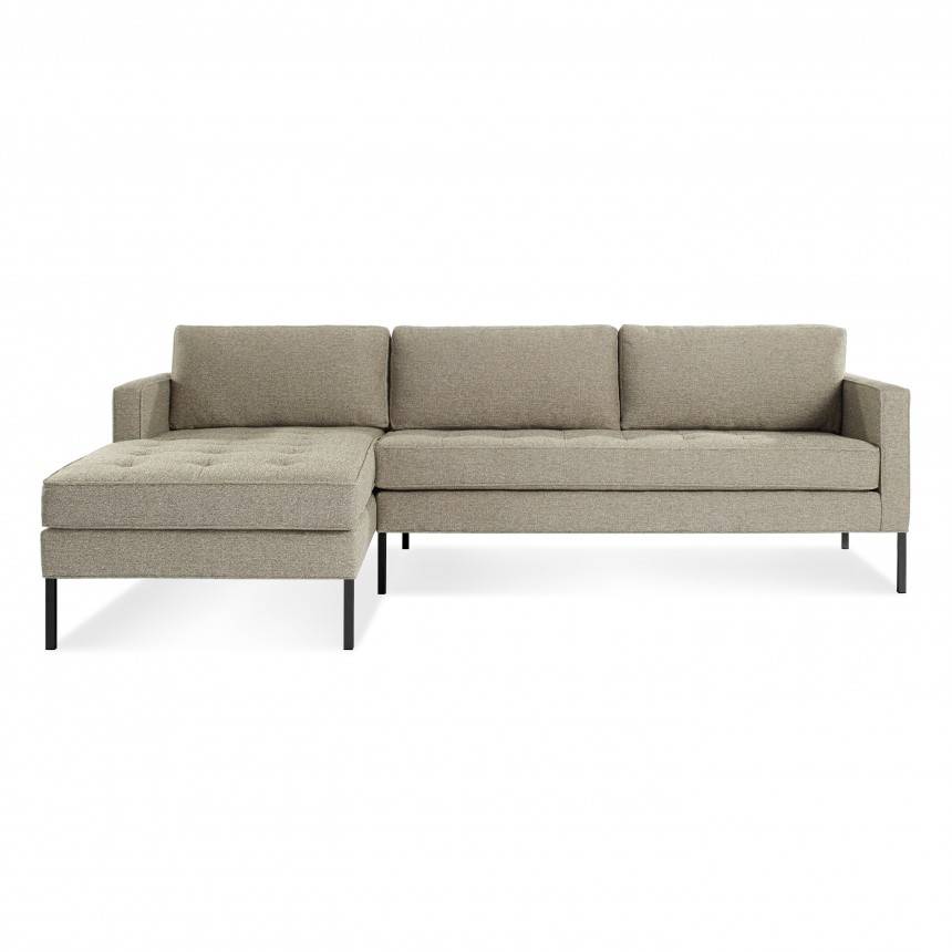 Blu Dot Paramount Sofa with Left Arm Chaise