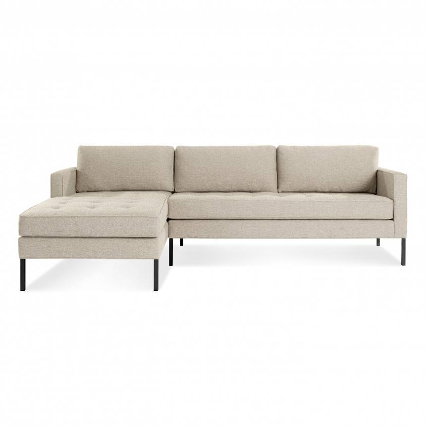 Blu Dot Paramount Sofa with Left Arm Chaise