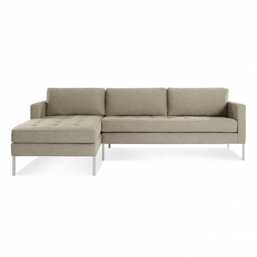 Blu Dot Paramount Sofa with Left Arm Chaise