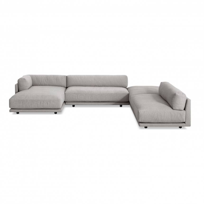Blu Dot Sunday J Sectional Sofa w/ Left Chaise