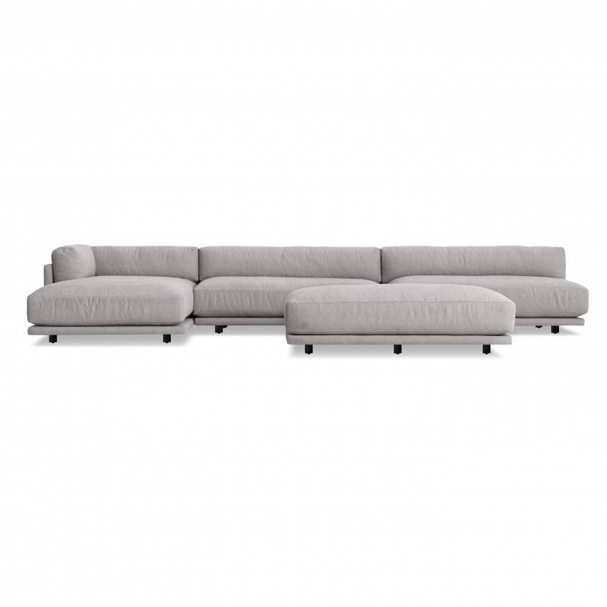 Blu Dot Sunday J Sectional Sofa w/ Left Chaise