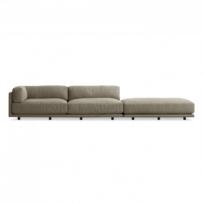 Blu Dot Sunday Long and Low Sectional Sofa