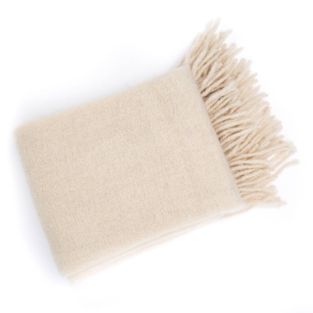 Hawkins NY Simple Mohair Throw