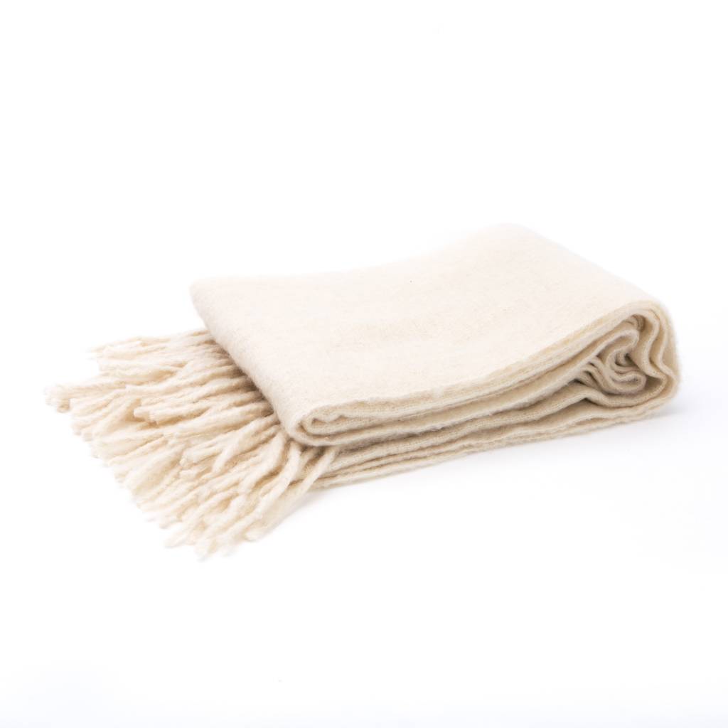 Hawkins NY Simple Mohair Throw