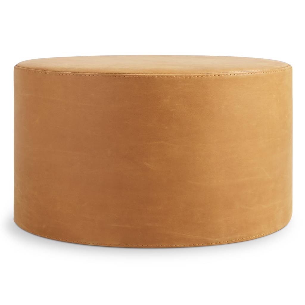 Blu Dot Bumper Leather Large Ottoman
