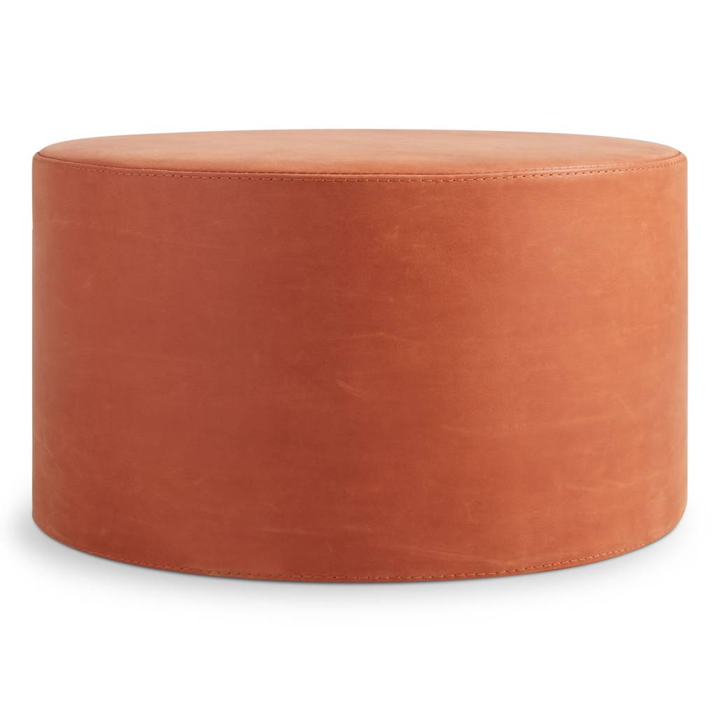 Blu Dot Bumper Leather Large Ottoman