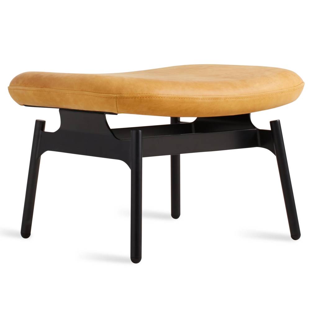 Blu Dot Field Leather Ottoman