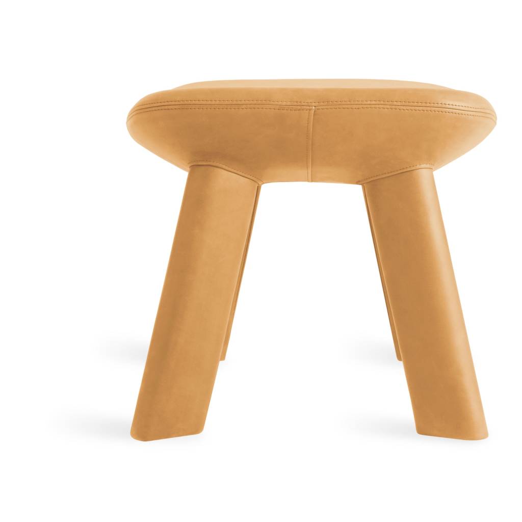 Blu Dot Neat Leather Ottoman