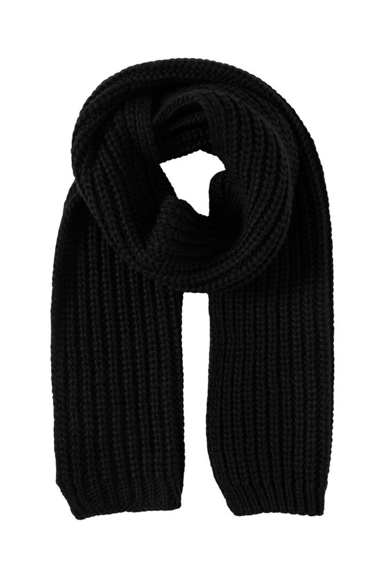 ICHI FOULARD FLEUR - NOIR