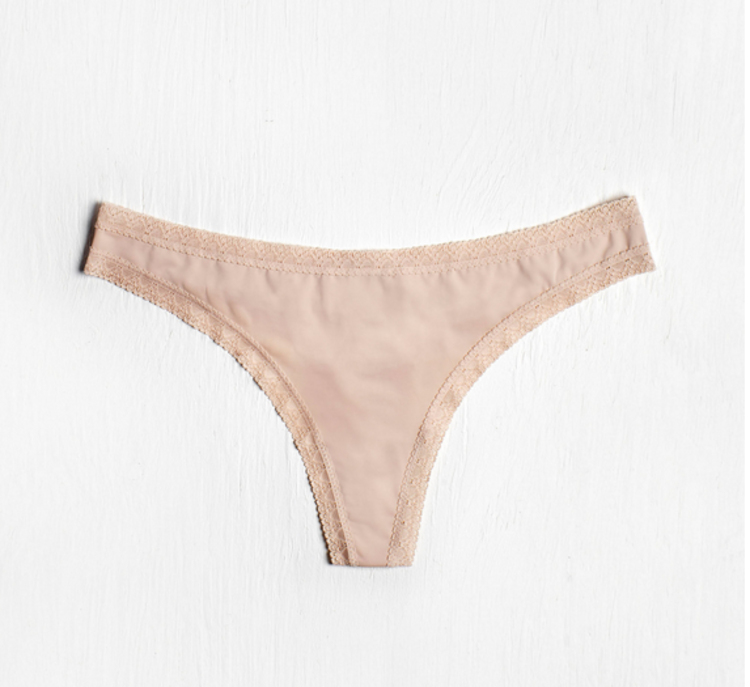 BLUSH TANGA THE MICRO - NUDE